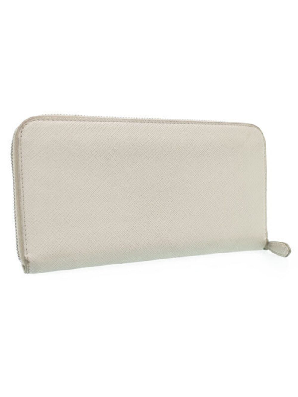 Prada Wallet Round Zipper Long Black